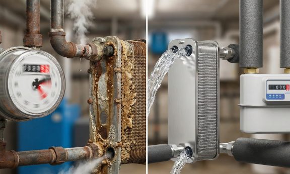 Wymiennik płytowy a rachunki za gaz – jak czysty układ redukuje zużycie paliwa?