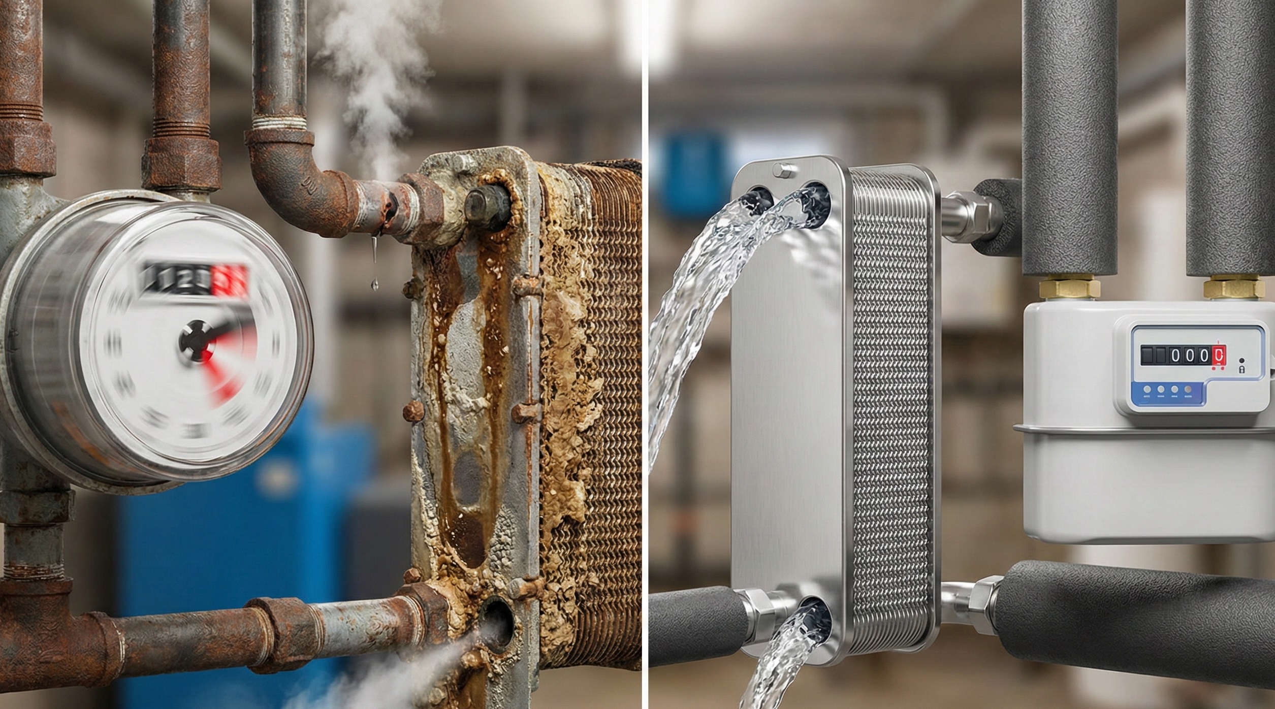 Wymiennik płytowy a rachunki za gaz – jak czysty układ redukuje zużycie paliwa?