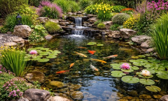 Poznaj sposoby na krystalicznie czystą wodę w oczku wodnym bez grama chemii i glonów