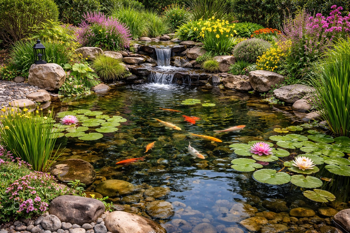 Poznaj sposoby na krystalicznie czystą wodę w oczku wodnym bez grama chemii i glonów